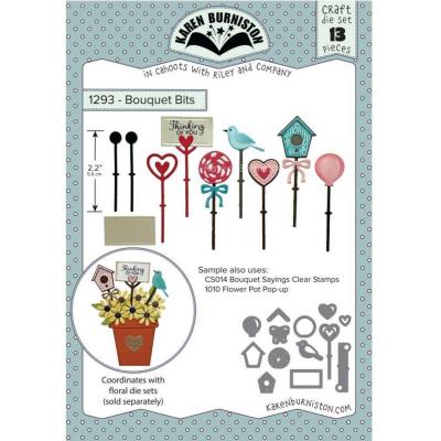 Karen Burniston Cutting Dies - Bouquet Bits